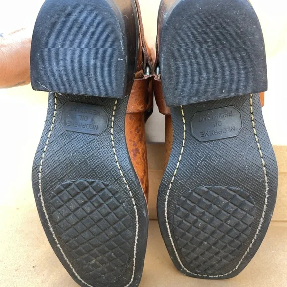 Frye Tan Heeled Boots - Picture 9 of 12